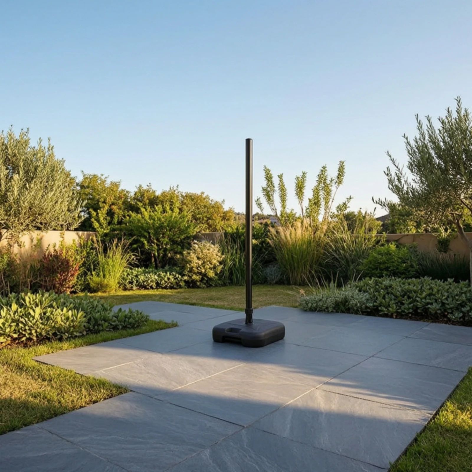 Patio Umbrella Base Portable Water-Fillable Umbrella Base Rustproof Anti-Corrosion for Homeowners, Garden, Backyard