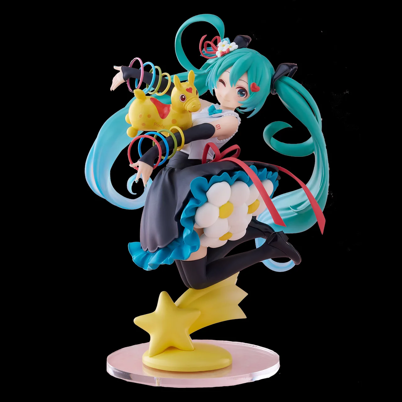 Hatsune Miku Figure TAITO Artist Hatsune Miku×Rody Pony 39 Joint Commemorative Genuine GK Character Model Doll Ornament Gifts