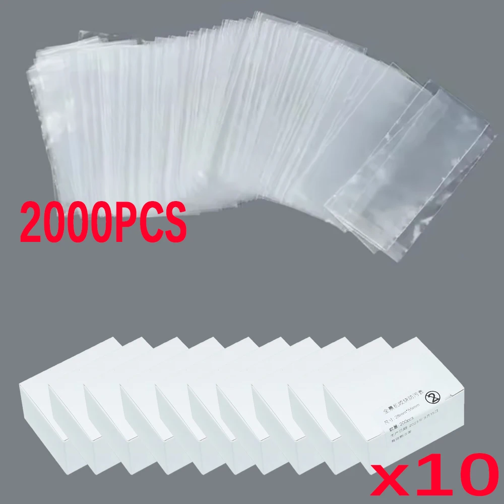 Disposable Dental Bite Block Covers Sleeves for Panoramic X Ray Film and Lab Instrument Protection Single Use Hygienic