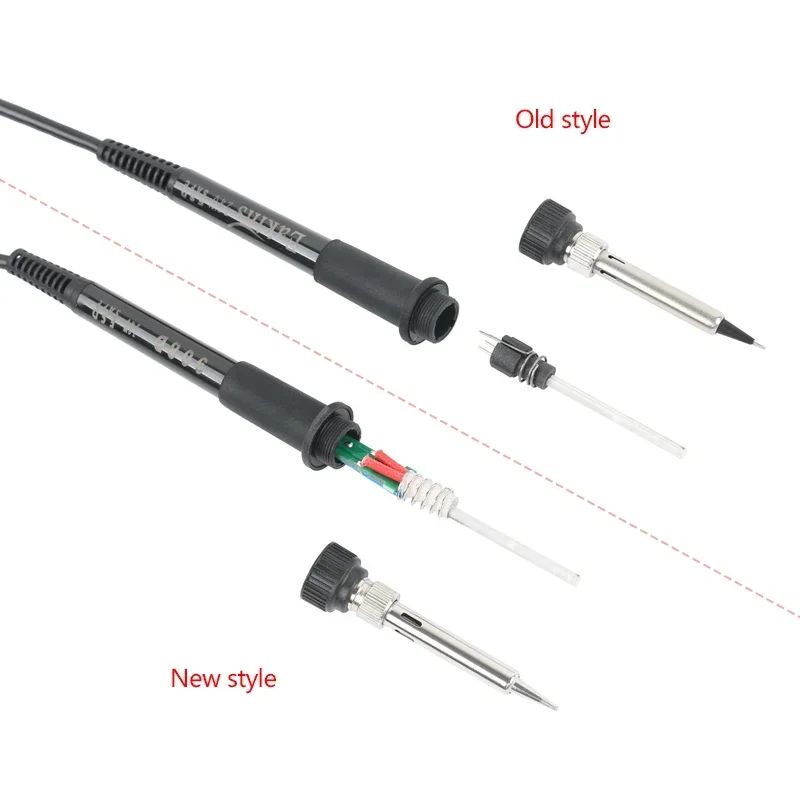 Soldering Station Electric Soldering Iron Handle Ceramic Heater Hot Air Gun Handle Accessories For 8586D 8586