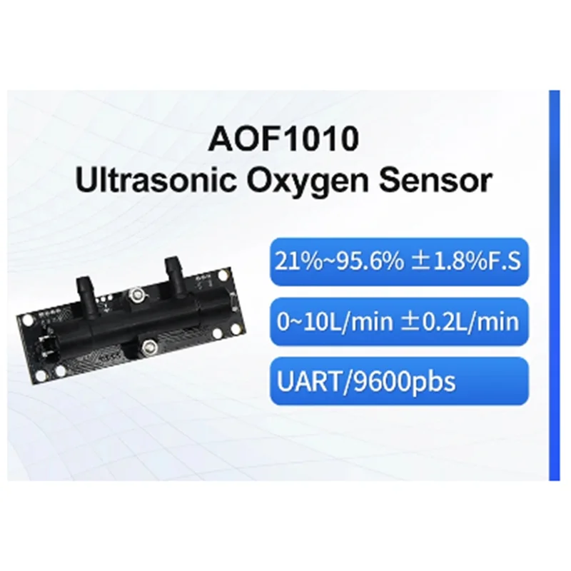 

N08R ASAIR AOF1010 Сменные аксессуары для ультразвукового датчика расхода концентрации кислорода (A)