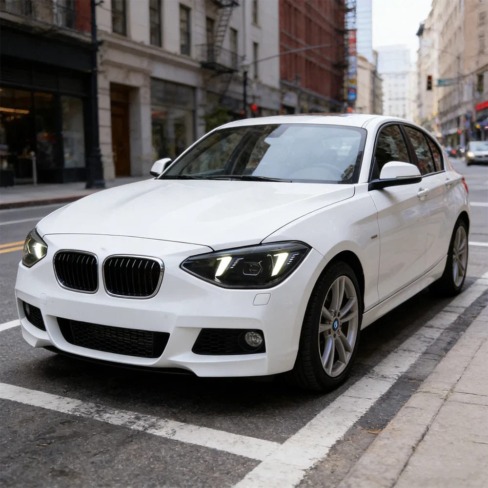 

For BMW 1 Series F20 2012-2014 Car Headlight Assembly LED DRL Dynamic Animation Projector Lens Plug and Play Headlights