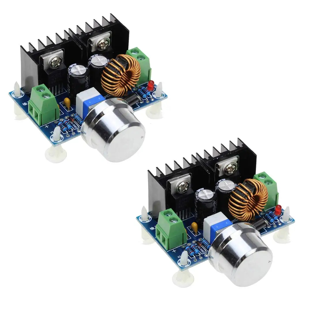XH-M401 DC-DC-Abwärtsspannungsreglermodul, PWM-Netzteil, einstellbar von 4–40 V auf 1,25–36 V, 8 A, 200 W, hoher Strom, hohe Leistung
