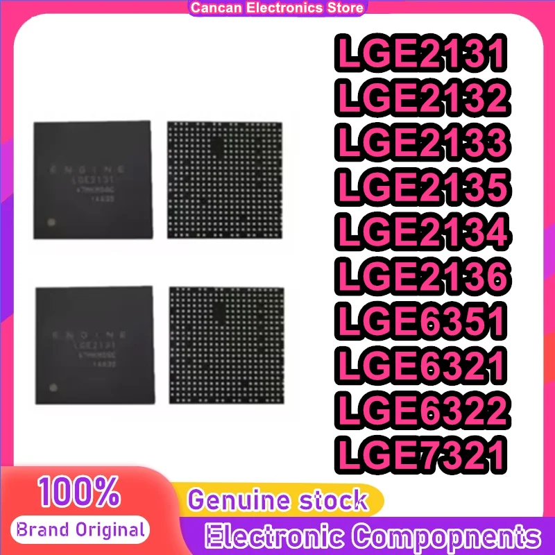 New Original LGE2131 LGE2132 LGE2133 LGE2134 LGE2135 LGE2136 LGE6321 LGE6322 LGE6351 LGE7321 BGA Chipset In Stock