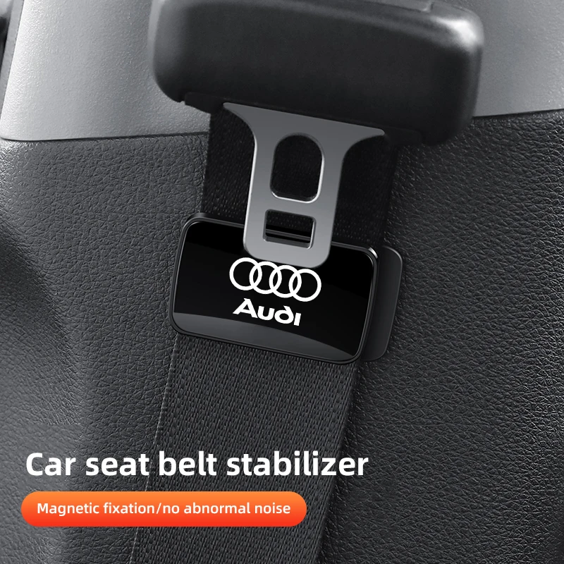 For Audi A3 A4 A6 A5 Q5 A1 Q7 Q3 Q2 Q8 A7 A8 TT S1 SQ5 RSQ3 RSQ8 RS3 RS4 S3 S4 Car Seat Belt Stabilizer Holder Auto Accessories view 4