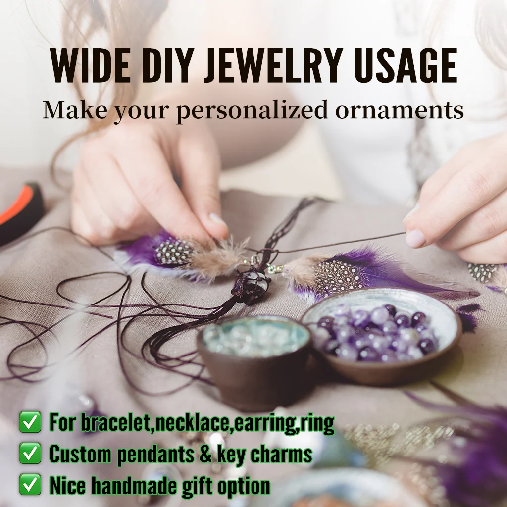 12mm NFC Smart Beads ICODE SLIX Chip Programmable Tag Tap to Share VCard URL WiFi Rewritable for DIY Jewelry Bracelet Necklace