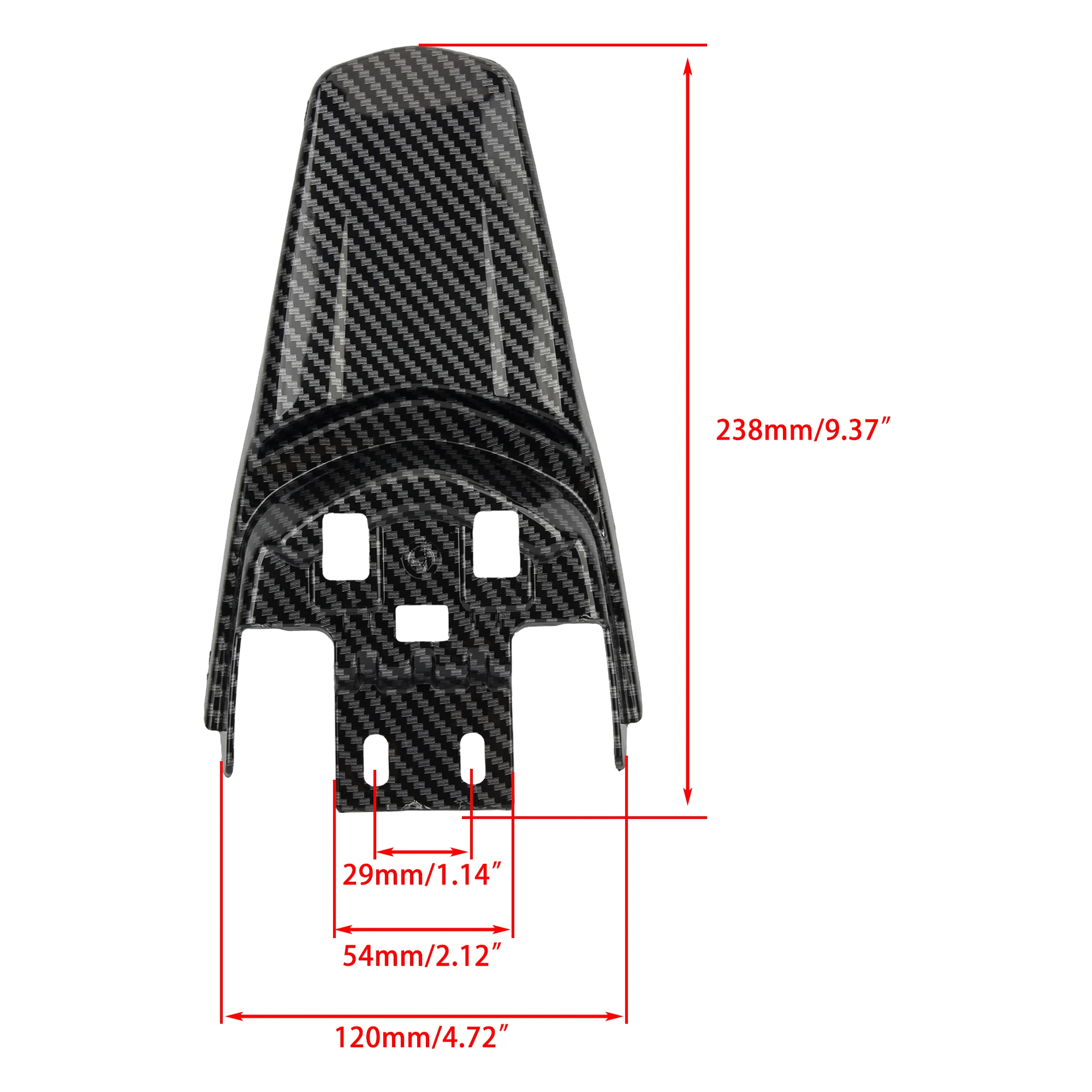 Elektrisches Motocross-Motorrad, hinterer Kotflügel für Surron Light Bee X, Light Bee S 160, 260, Schutzblech, Spritzschutz für das Rad. – Detail 3