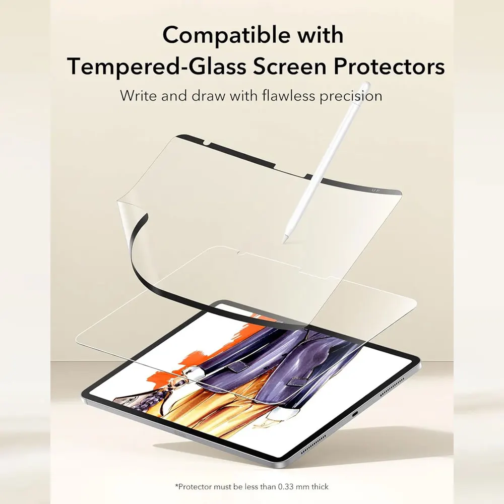 Magnetic Screen Film For iPad Air 11 13 M2 M3 M4 Pro 11 13 M4 iPad 10.2 7/8/9th 10th Gen A16 Pro 12.9 4/5/6th Pro 11 iPad 9.7