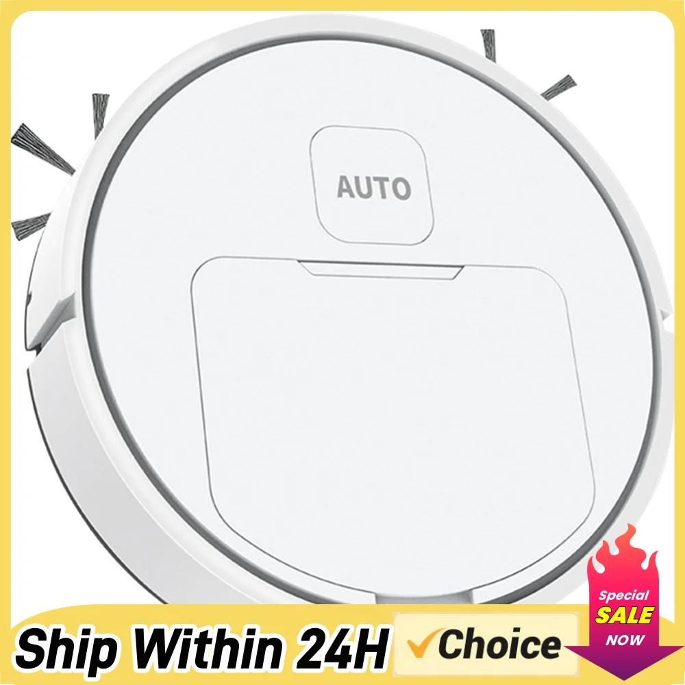 3-in-1 Robot Vacuum Cleaner USB Rechargeable Smart Navigation To Avoid Objects Sweeper Robot Robot Vacuum for Home Floor Washing