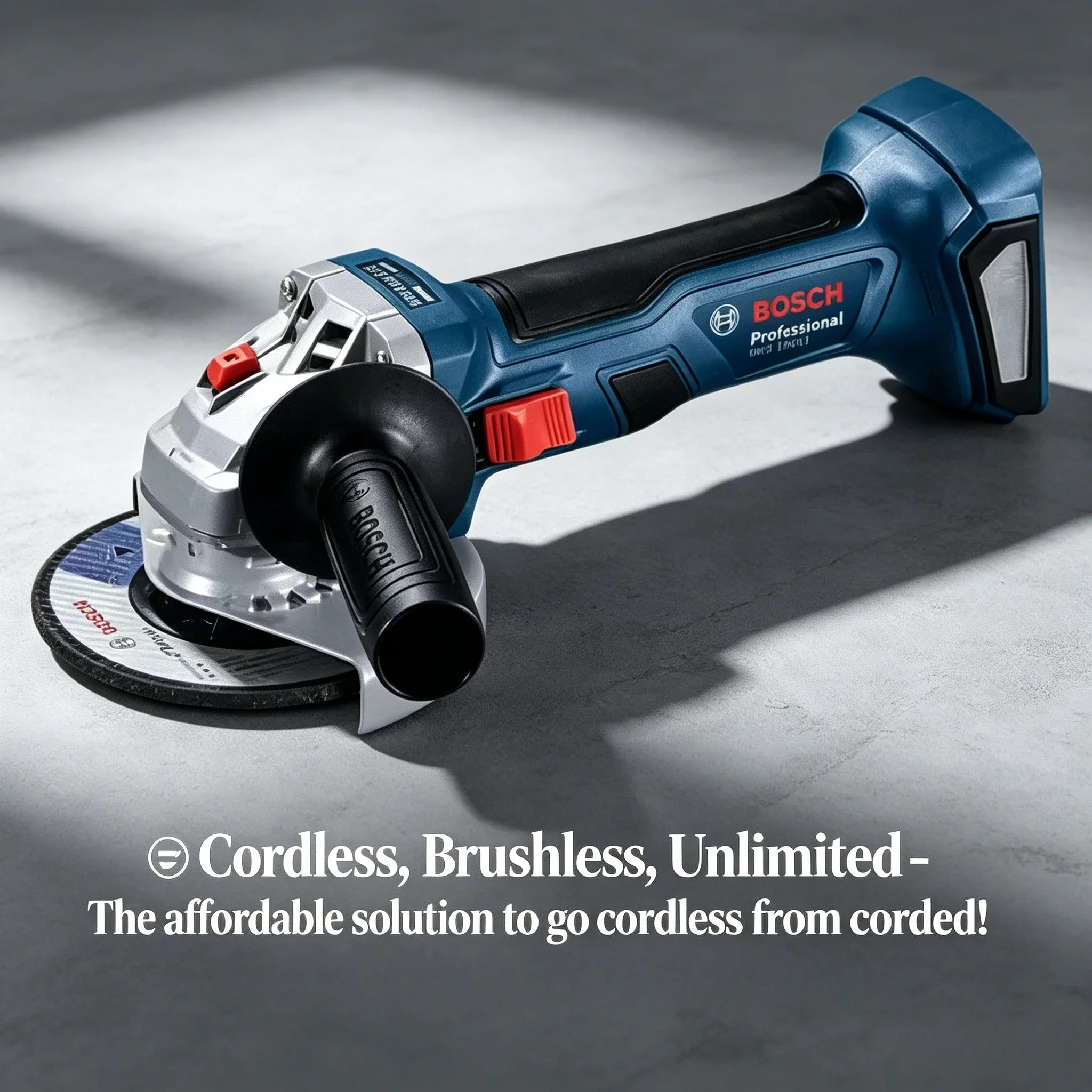 BOSCH GWS 18V-8 Cordless Angle Grinder 18V Professional Brushless 100MM Slide Switch Cutting Grinding Bosch Power Tools GWS18V-8