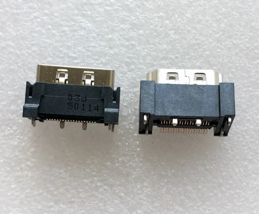 For vertical patch HDMI female base 19P high definition socket, data transmission interface, connector