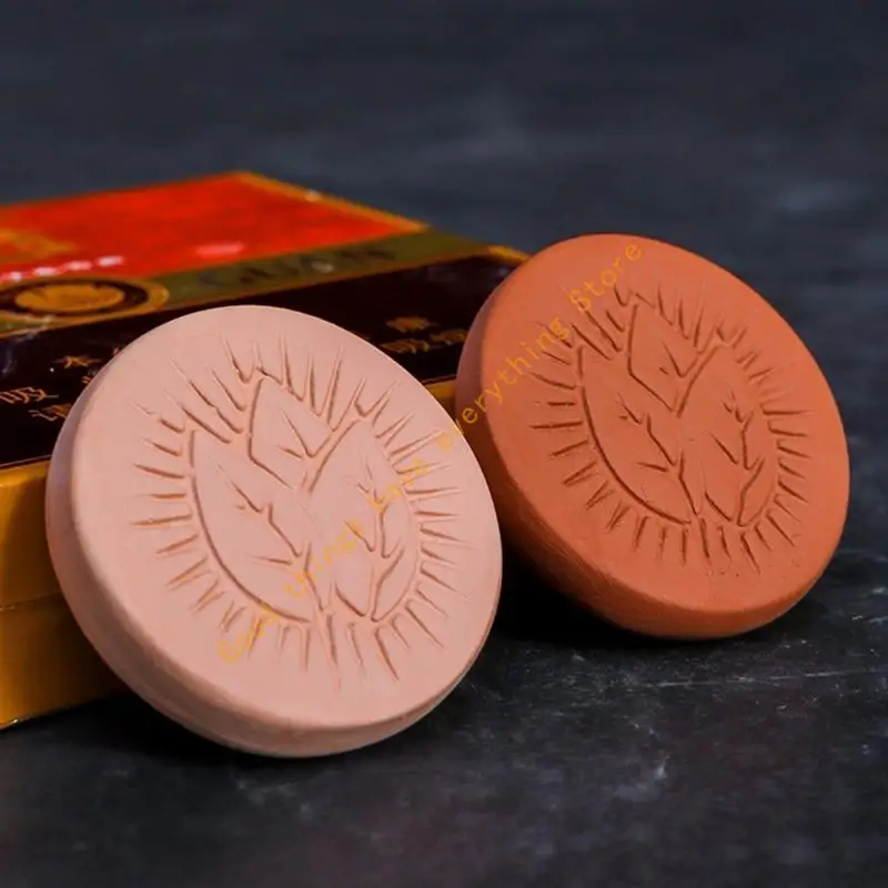 

Small Round Moisture Bar Smoke Cigars Humidifier Terracotta Humidifying Stone for Storage Maintain Moisture Level 55KF