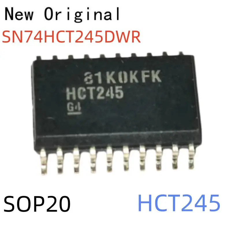 Sn74Hct245Dwr New and Original Octal Bus Transceivers with 3-State Outputs Marking Code Hct245