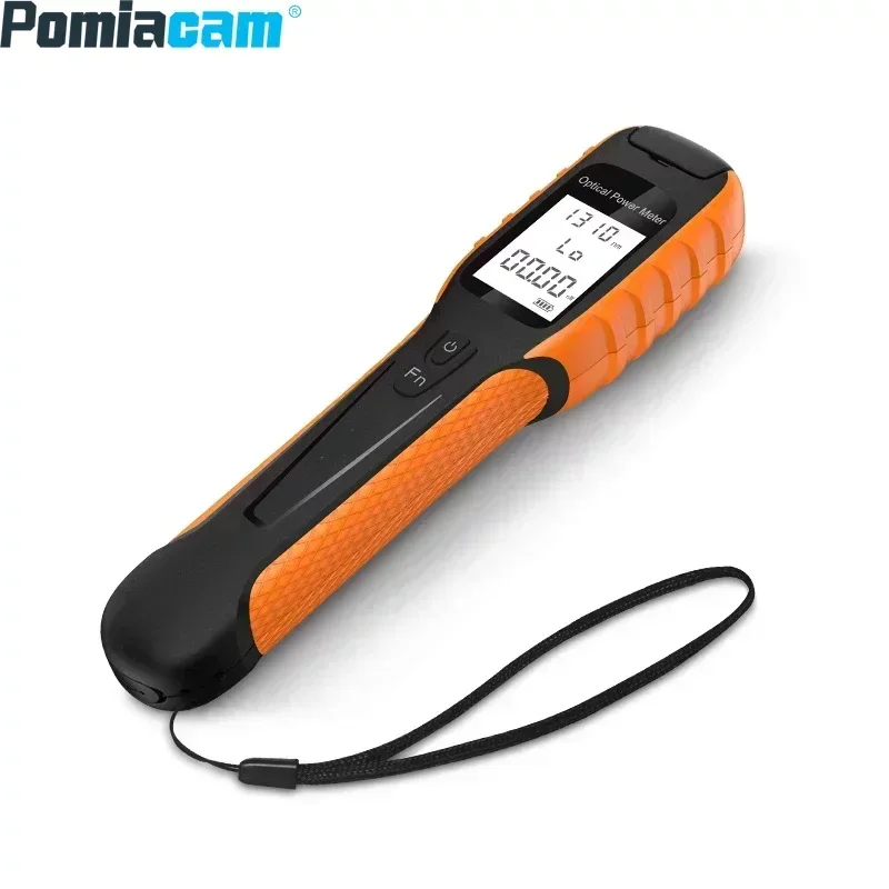 

New Type Fiber Optic Power MeterG11 Measurement Range -70~+10dbm High-precision Optical Power Meter Flashlight OPM Charging Type