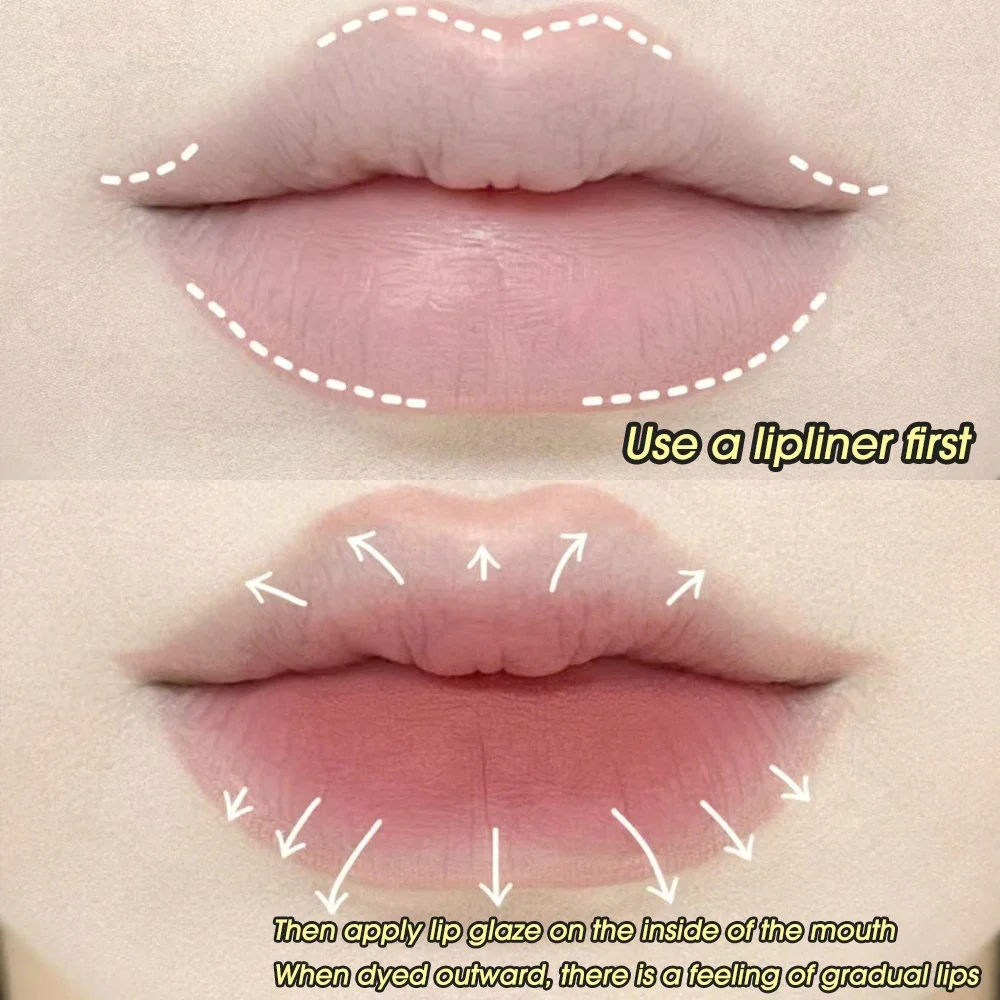 Milk Matte Smooth Lip Liner Pen Long Lasting Lipstick Contouring Waterproof Lip Stick Pencil Nude Pink Lip Tint Lipliner Makeup