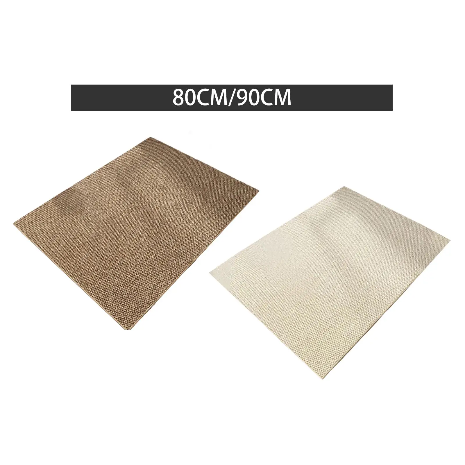 Polypropylene Fiber Doormat Scratch Pad Entryway Rug for Front Door Home Pet Friendly Decor