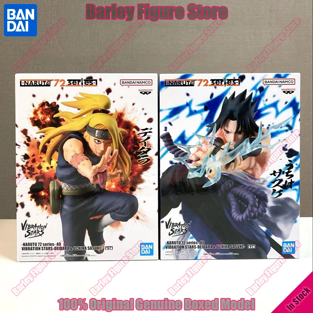 

Коллекционная фигурка Banpresto NARUTO Shippuden 72 Series VIBRATION STARS: Дейдара и Учиха Саске, аниме-фигурка, подарок, новинка 2026 года, в наличии