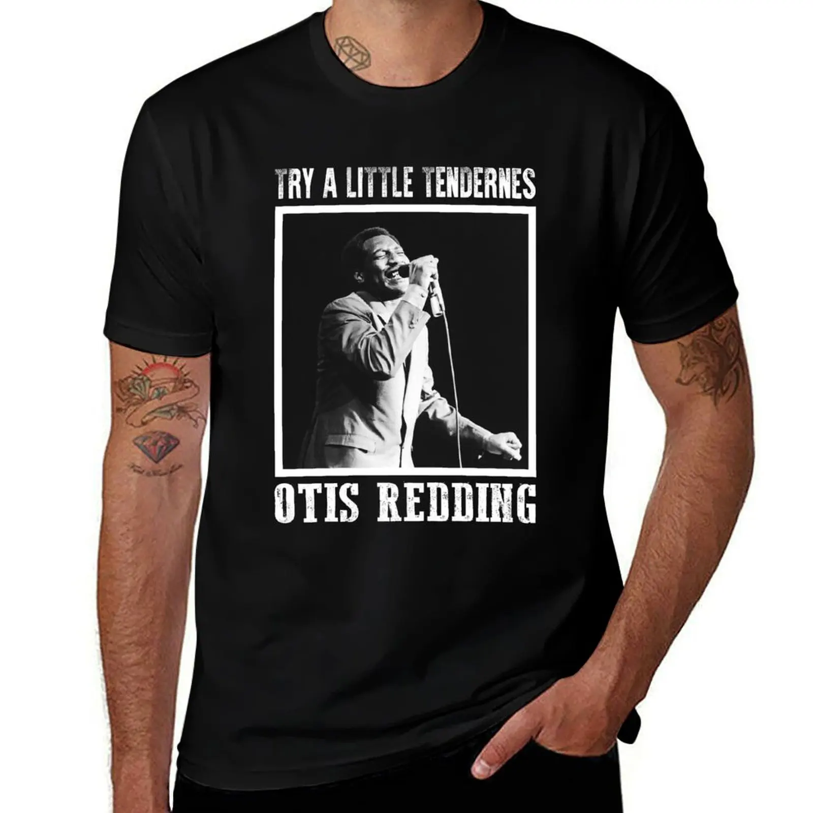 

Try A Little Tenderness Otis Redding Classic T-Shirt funny t shirts cotton man t shirt graphic man t shirt heavy cotton T-Shirt