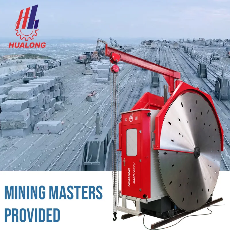 

HUALONG Stonemachinery 2QYKZ Series Granite Quarry Rock Block Cutting Natural Stone Mining Quarrying Machine for Dimension Stone