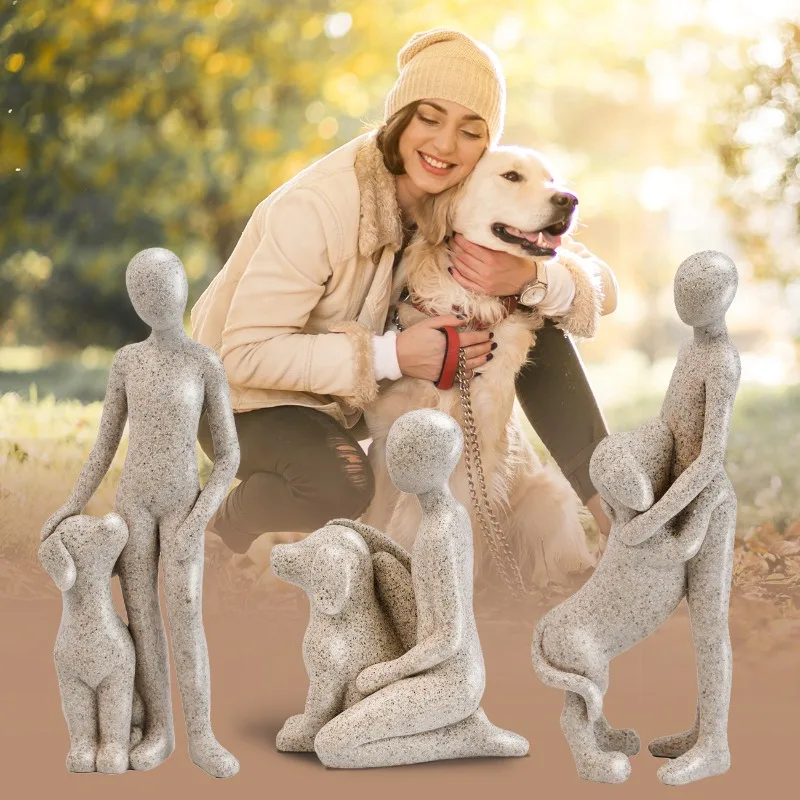 Dog Lovers' Favorite Decorations, Displayed in Three Forms, Indoor Desktop Decorations, and Beloved Crafts