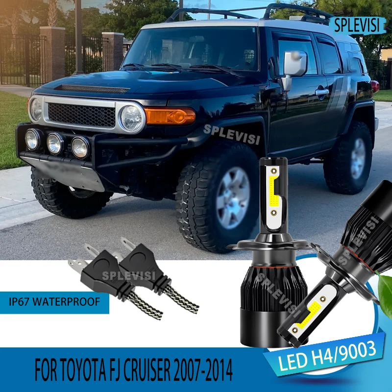 

Your Time is Valuable: Our Headlights Install Fast LED Bulbs For Toyota FJ Cruiser 2007 2008 2009 2010 2011 2012 2013 2014