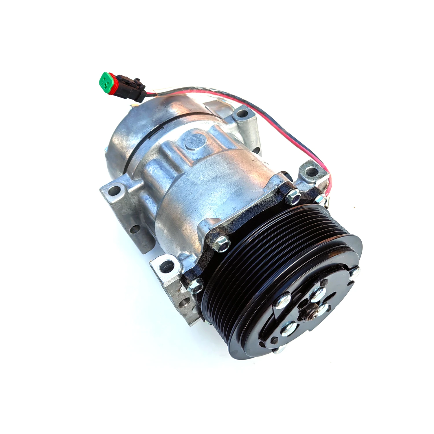 Air Conditioning Compressor ACP 128 000S  Top Quality Scania SD7H15 P I 8.9 2004-2019  SCANIA P,G,R,T - series 1888033 1853081