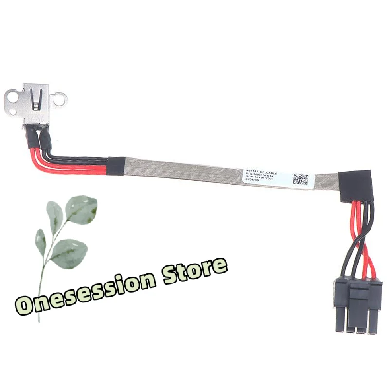 

OEM MSI Pulse 15 DC-In Charging Port Flex Cable – Part #K1G-3004100-H39 for GF66/GL66 MS1581-MS1585 Models, Repair Power Jack