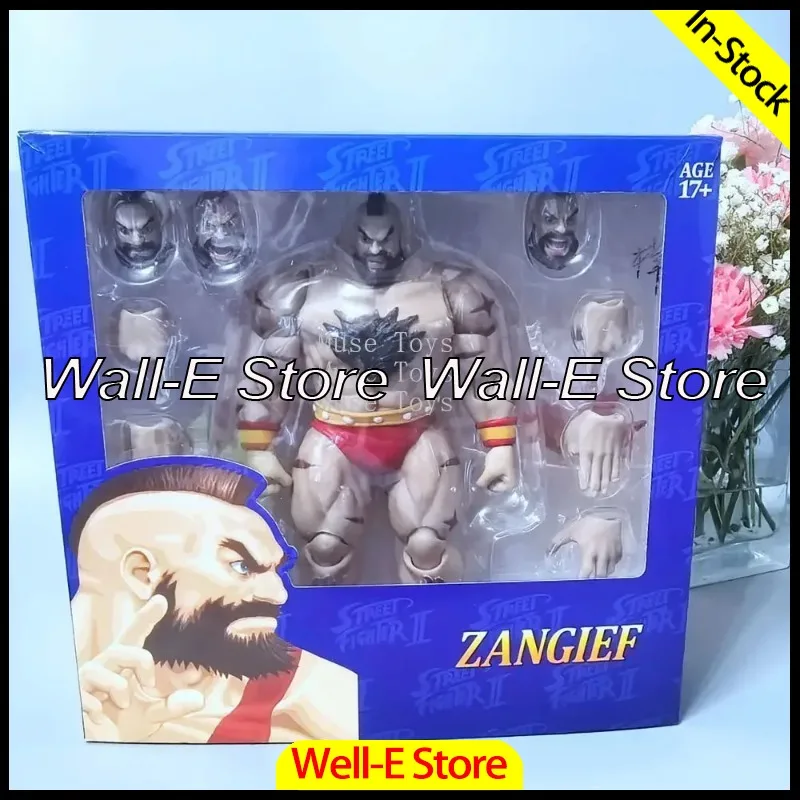

Street Fighter Zangief 21cm Ko Storm Toys Anime Figure Action Figures Customized Model Doll Collection Desk Decor Toy Gifts