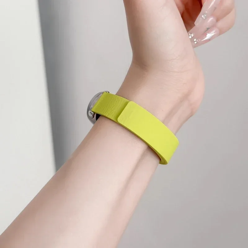 Magnetische Schleife Strap Für Xiaomi Mi Band 10 9 8, Silikon Armband Für Xiaomi Mi Band 8 9/10 Handgelenk gürtel Ersatz Zubehör – Detail 6