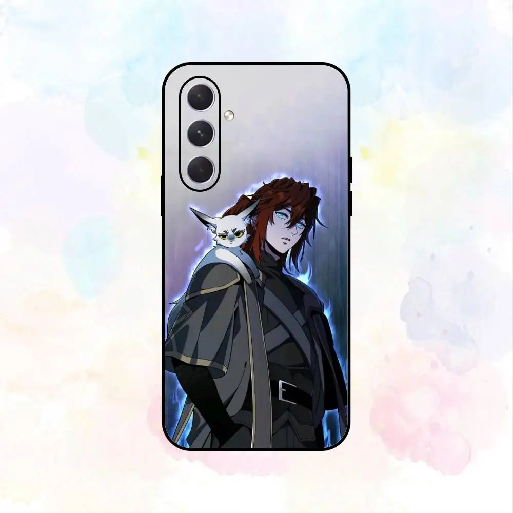 حافظة هاتف The Beginning After End لهاتف سامسونج جالاكسي A73، A72، A71، A70، A53، A52، A51، غلاف أسود ناعم آخر