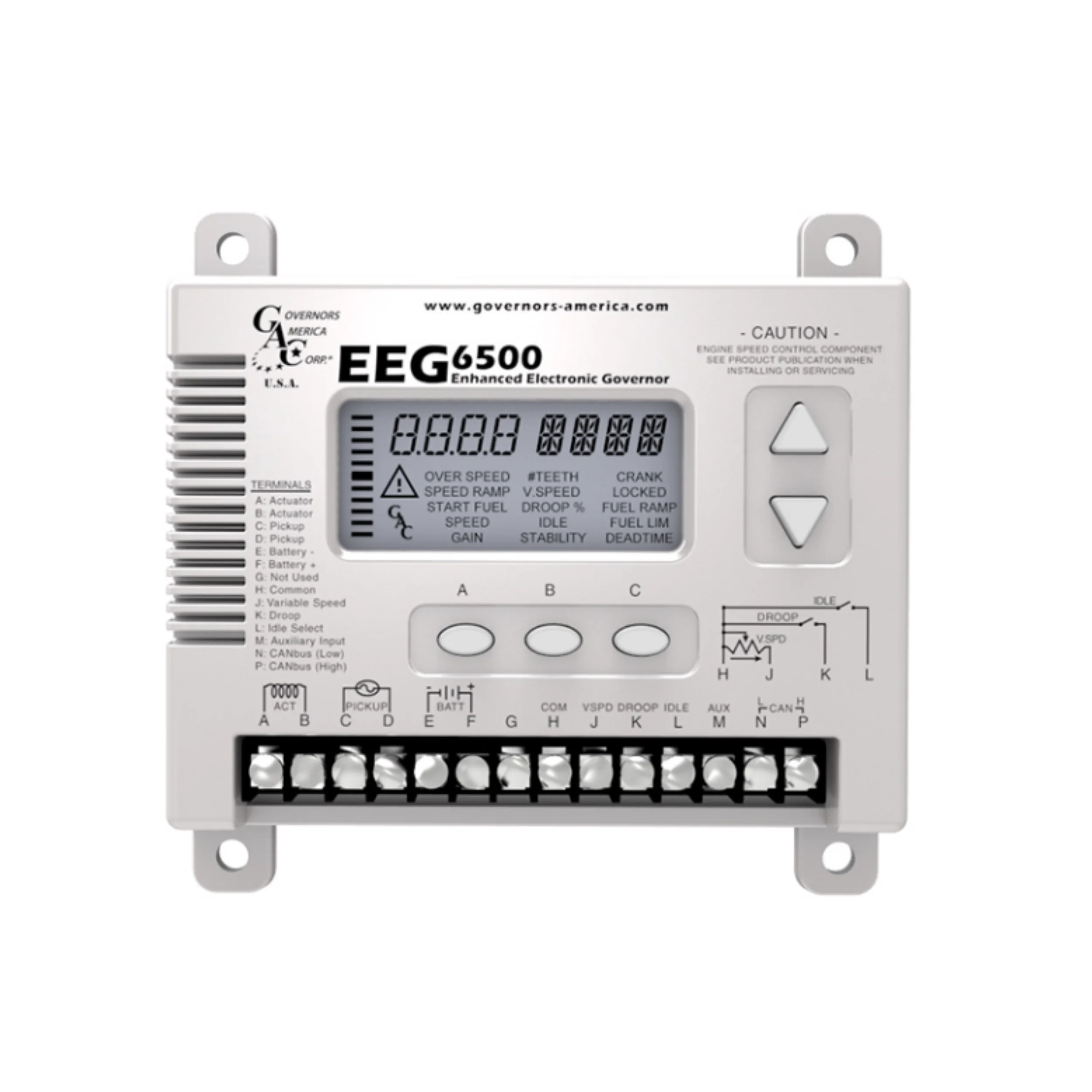 EEG6500 Enhanced Electronic Controller Governor GAC Genuine GAC EEG Series Diesel Engine Part kit xeon