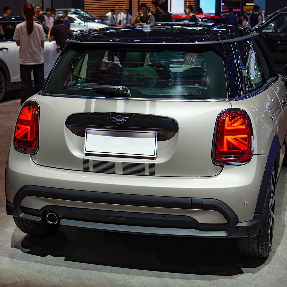 ملصق غطاء غطاء السيارة من الفينيل ، مجموعة شارات زخرفية ، إكسسوارات خارجية للسيارات ، Cooper Mini S JCW F56 ، 4 من كل مجموعة