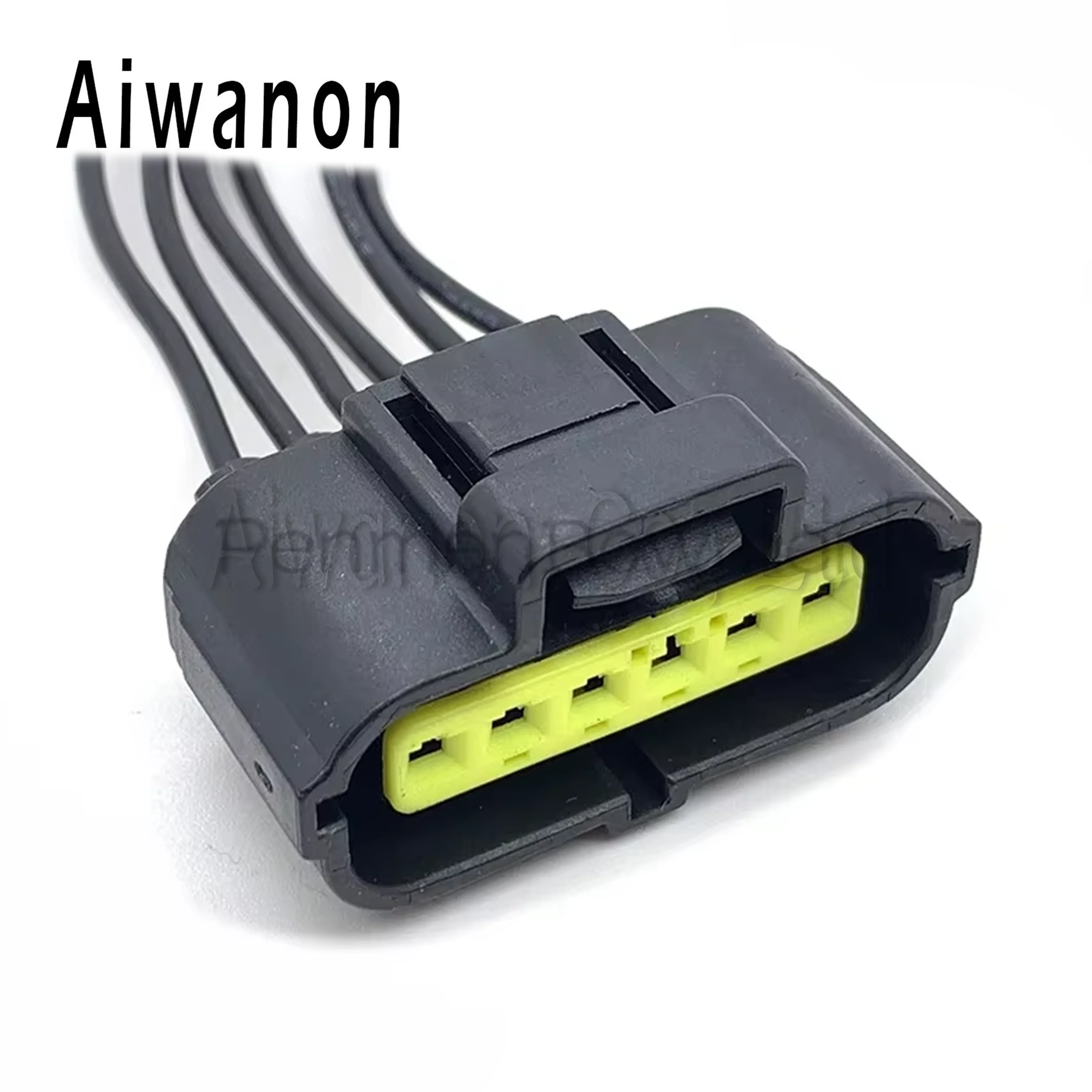 1 Set 6 Pin Car Pump Accelerator Pedal Electronic Connector Wire Harness For 184060-1