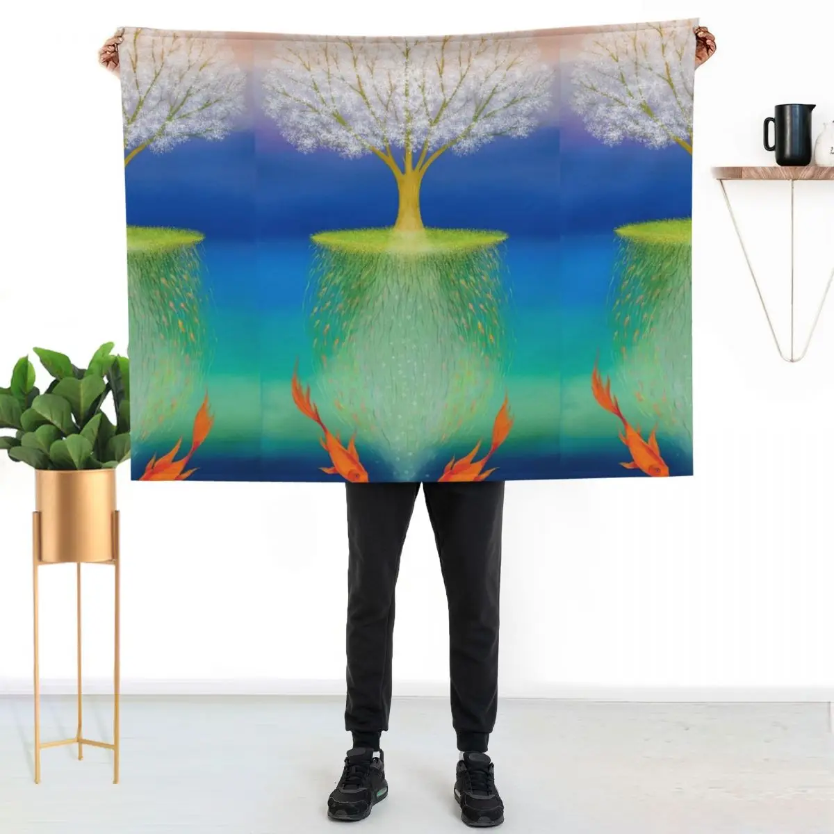 A Chance Encounter Throw Blanket warm winter Plaid on the sofa anime Decorative Sofas Hair Nap Blankets