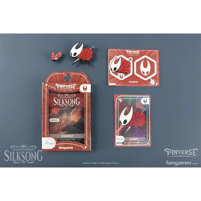 

Официальный набор значков Hornet из игры, 5 шт., коллекционный подарок Fangamer, аксессуары HollowKnight, металлические аксессуары