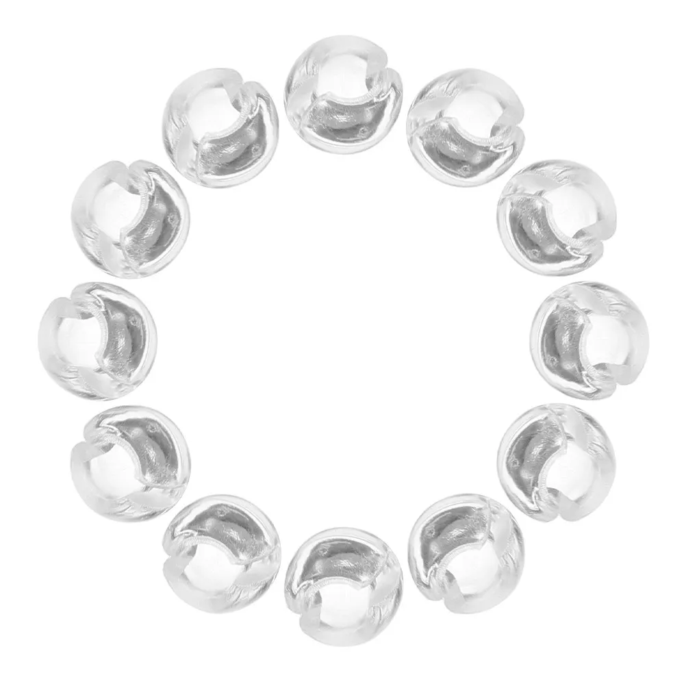 12Pcs Transparent Blind Chain Stop Beaded Chain Connector Clips Vertical and Roller Blind Accessories Blinds Accessories Parts