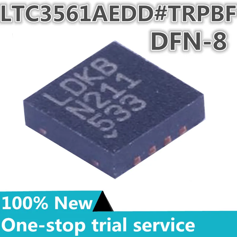 

2-100pcs %New original LTC3561AEDD LTC3561AEDD#TRPBF LTC3561AEDD#PBF Silkscreen LDKB DFN-8 DC-DC power chip