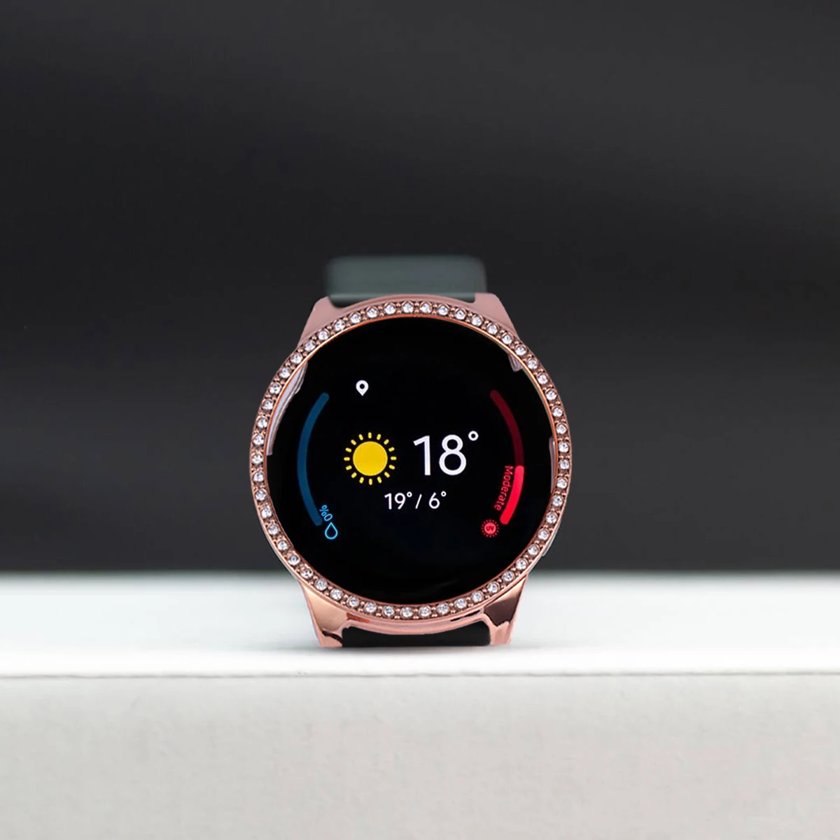 

Watch Case Stylish and Delicate Design Cover Intelligent Anti-drop Smart Protective Frame