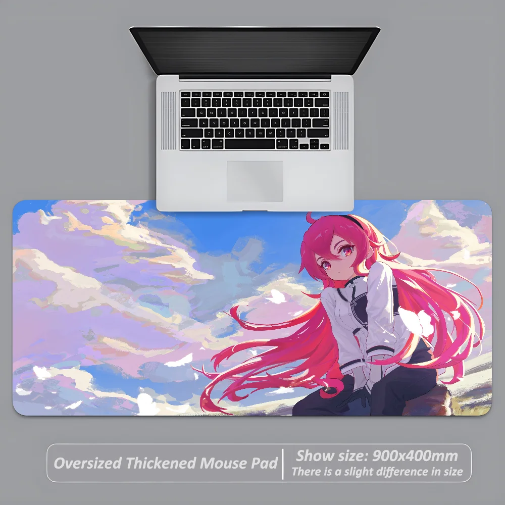 J-Jobless R-ReincarnationS Mousepad Large Anti-Slip Mouse Pad Stitched Edges Mat Durable Desk Laptop Gaming​ Keyboard Pad XXL