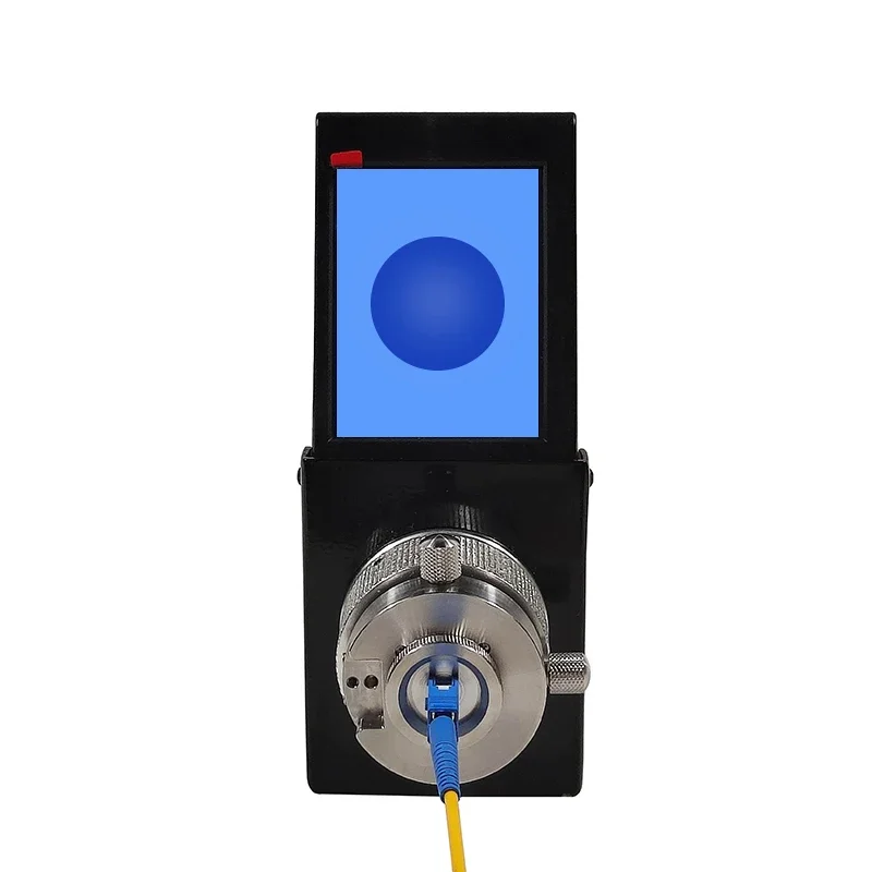 Handheld Fiber Optic Inspection Video Microscope Optical Fiber Endface Inspection Tool Portable Optical Microscope