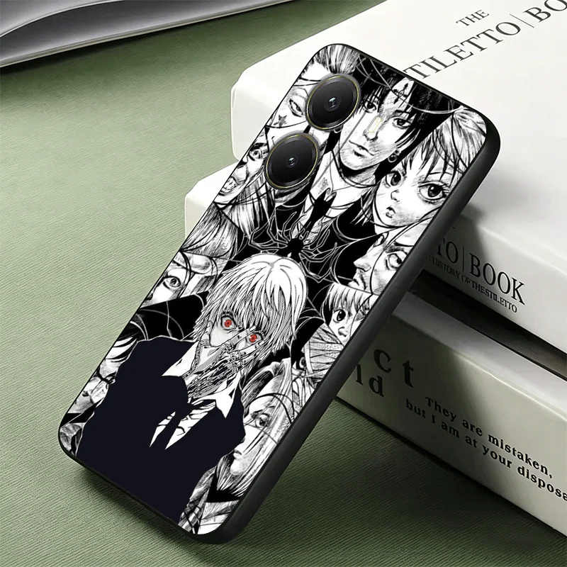 Hunter X-Hunters Kurapika Silicone Phone Case for Xiaomi Poco X5 X6 X7 X8 Pro Max X4 X3 Nfc M8 M7 M6 M5S F8 Ultra F6 F5 Black So