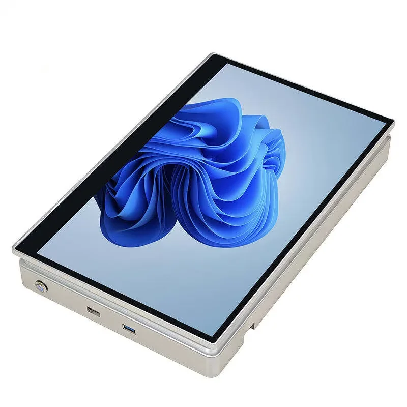 15.6Inch Paperless Conference System Monitor Hidden Lcd Monitor Conference Desktop Terminal Desk for Office Meeting Room