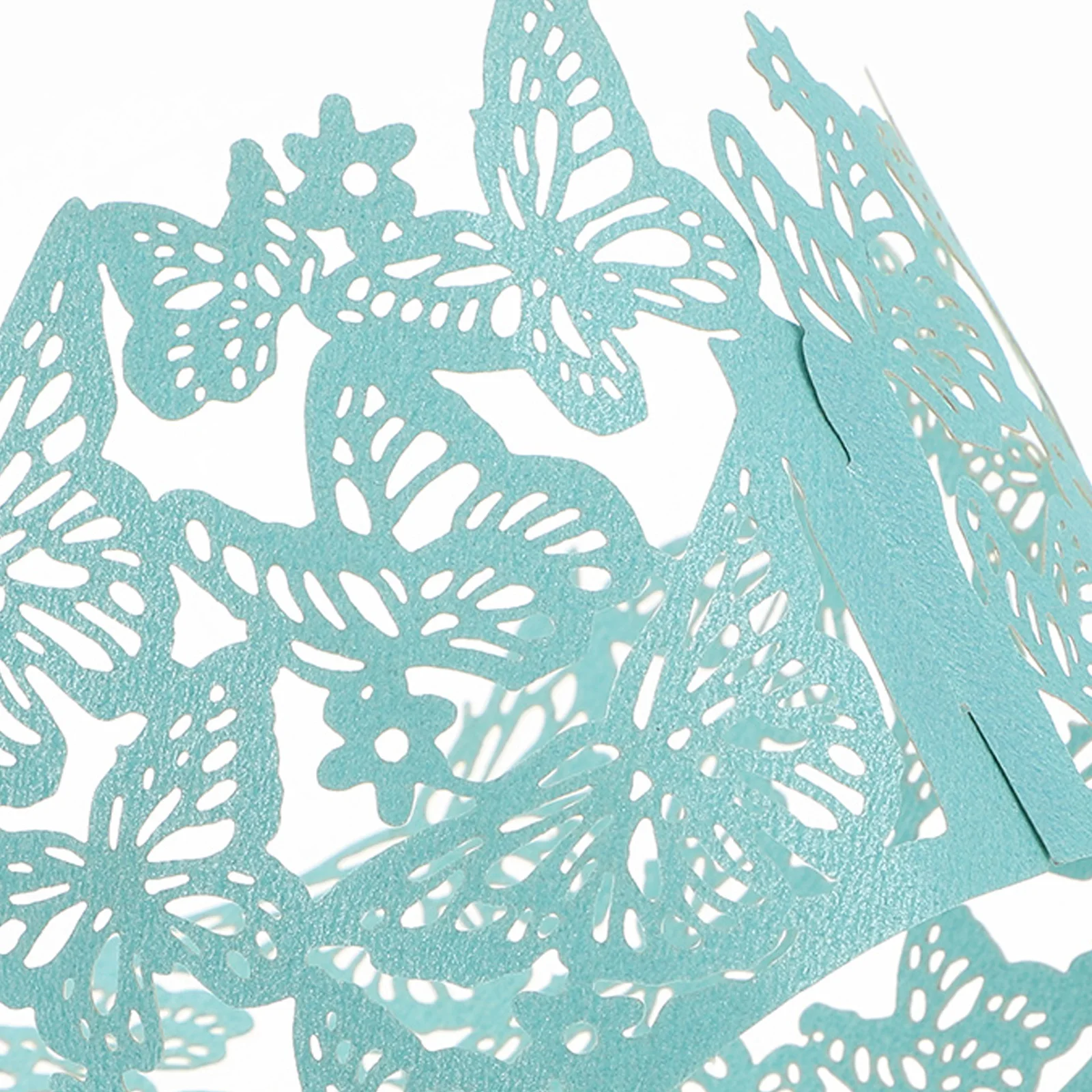 

50 Pcs Cake Cups Butterfly Cupcake Wrappers Liners Candlestick Decoration Paper Baking