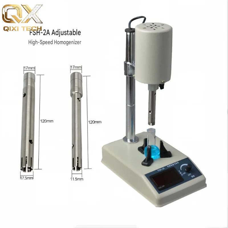 FSH-2A 110V/220V Adjustable High Speed Homogenizer Lab Tissue Masher Disperser Emulsifier Homogeneous Equipment