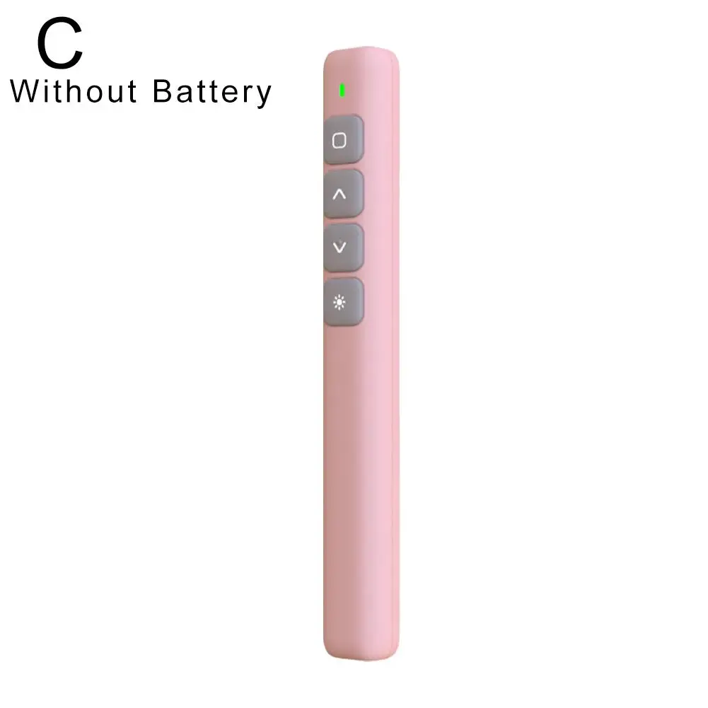 2.4GHz Wireless Powerpoint Pen Presentation Clicker USB RF Remote Control Flip Presenter Pointer For PPT Slide Advancer Pen T2L6