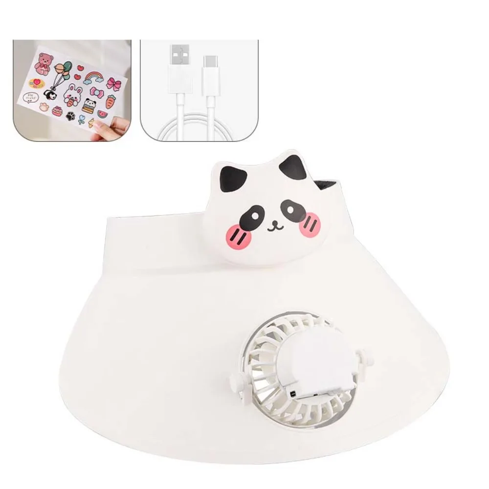 

Breathable Summer Fan Sunhat Sun Protection Wide Brim Solar Powered Fan Hat USB / Solar Powered Strong Wind Fishing Hat