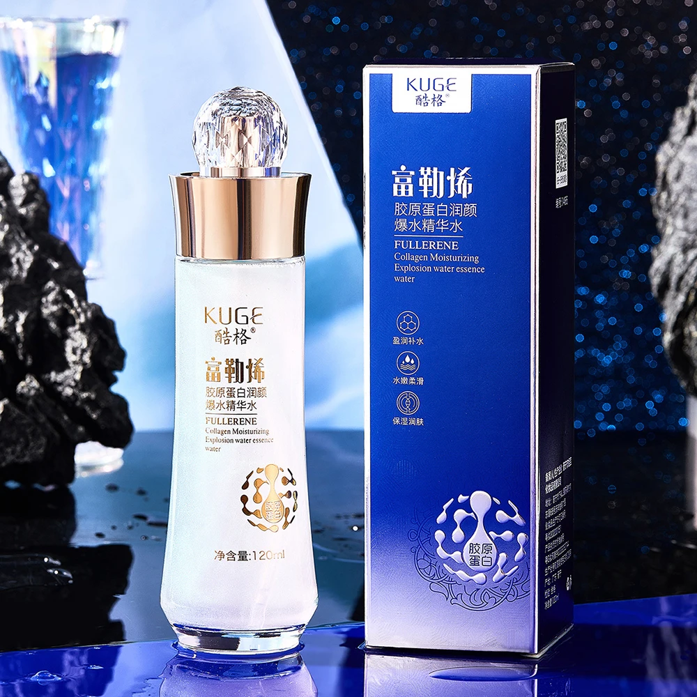 

Fullerene Collagen Moisturizing Explosion Water Lifting Face Toner Hydrate Oil Control Facial Supplements korean skin care