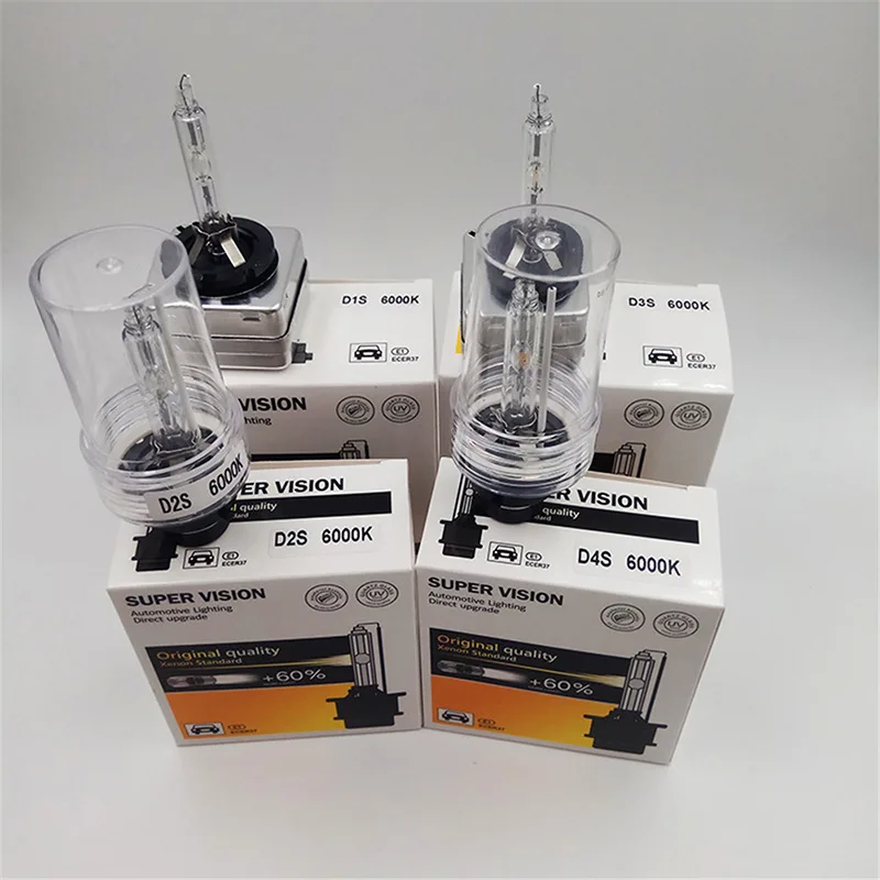 D2S D2R D2C HID Bulbs Premium Steel Brackt D1C D2C D3C D4C Xenon Globes 12V AC Cars HID Headlights