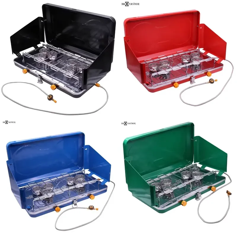 NB Favour High Power 11000W Portable Double Stove Outdoor Kitchen Stove for Camping