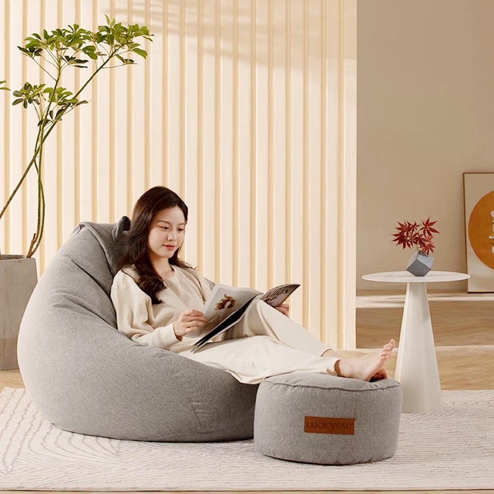 맞춤형 럭키삭 다용도 세탁 가능 빈백 소파 휴대용 실내 - Kids Outdoor Bean Bag Chair 리뷰 및 가격